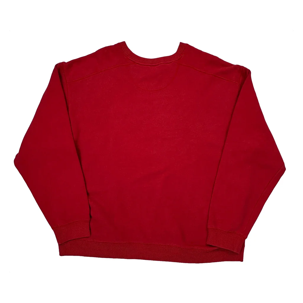 Starter Sweatshirt - XL Red Cotton - Image 2