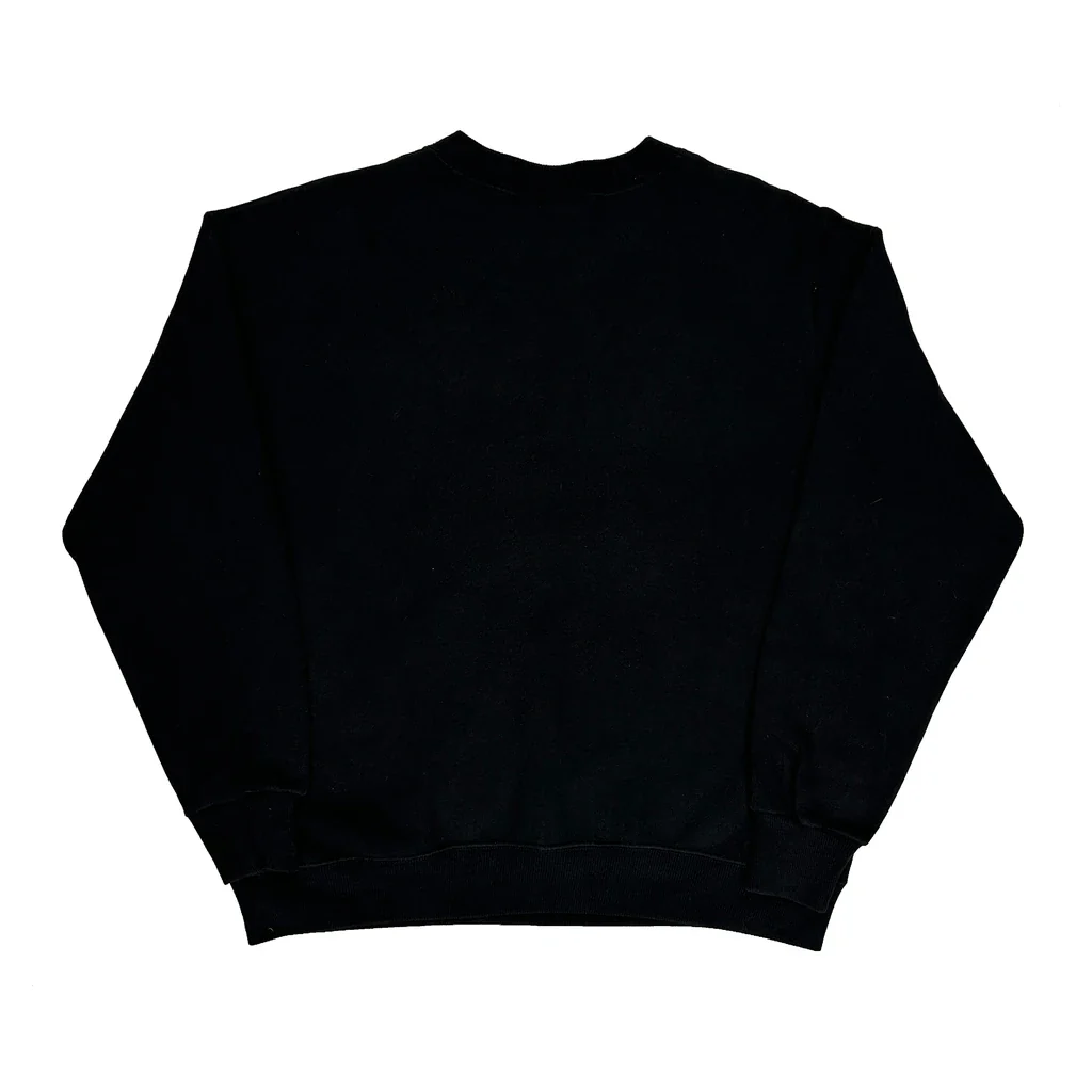 Steelers Lee Sport Football Sweatshirt - Medium Black Cotton - Image 2