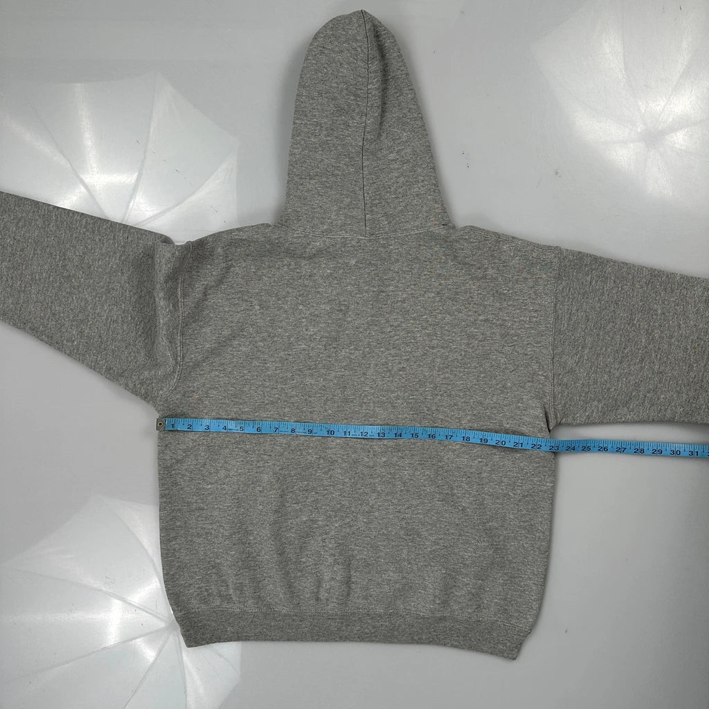 Steelers Nfl Hoodie - Large Grey Cotton Blend - Image 3
