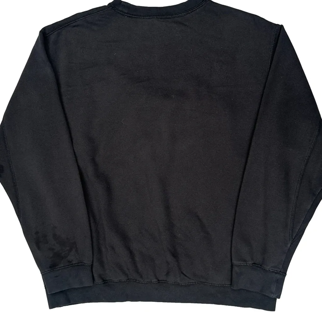 Steelers Nfl Football Sweatshirt - Large Black Cotton - Image 6