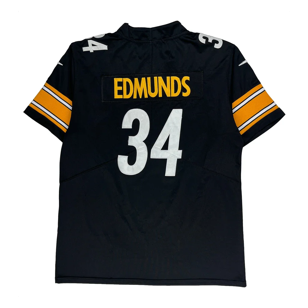 Steelers Nike Nfl Jersey - Large Black Polyester - Image 2
