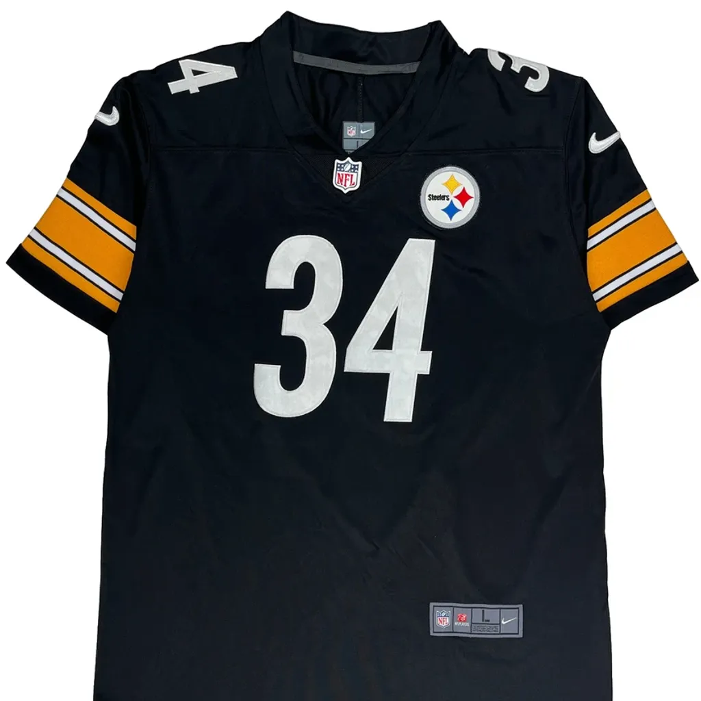 Steelers Nike Nfl Jersey - Large Black Polyester - Image 4