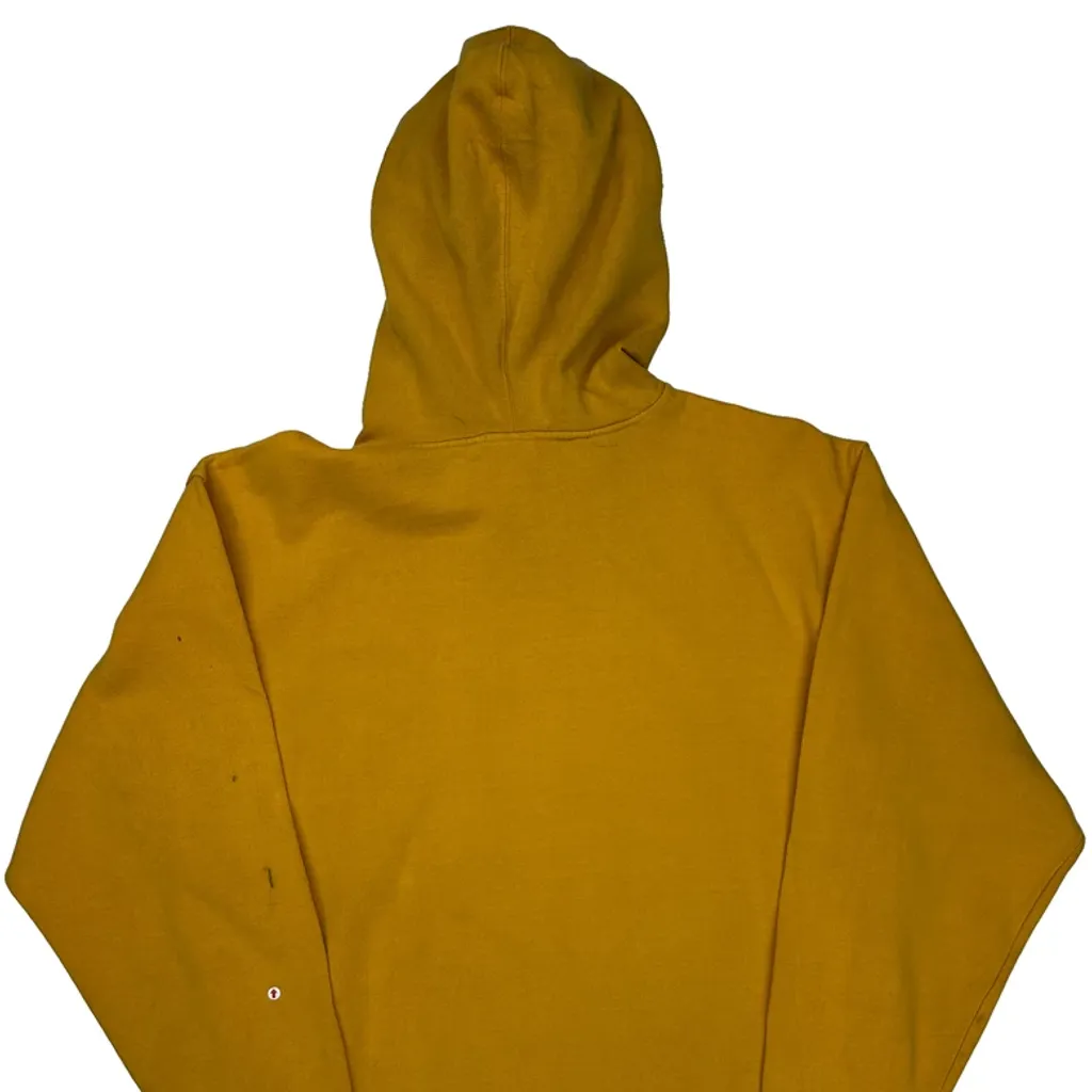 Steelers Reebok Football Hoodie - Medium Yellow Cotton - Image 7