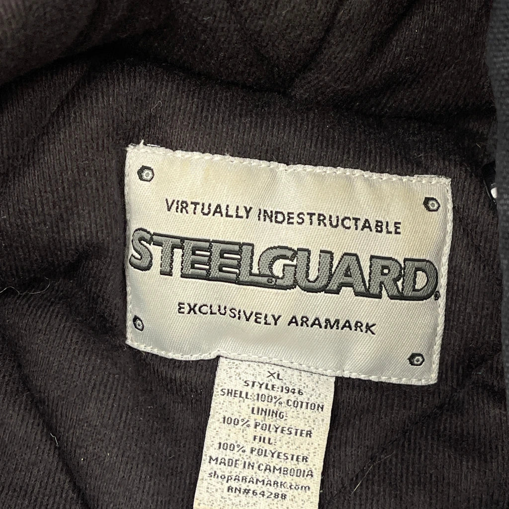 Steelguard Workwear Jacket - XL Black Cotton - Image 3