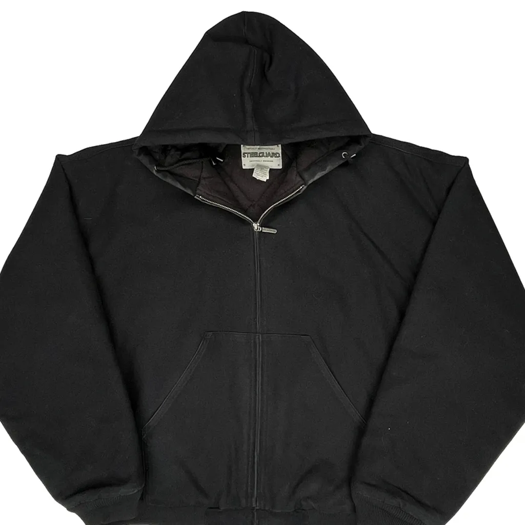 Steelguard Workwear Jacket - XL Black Cotton - Image 5