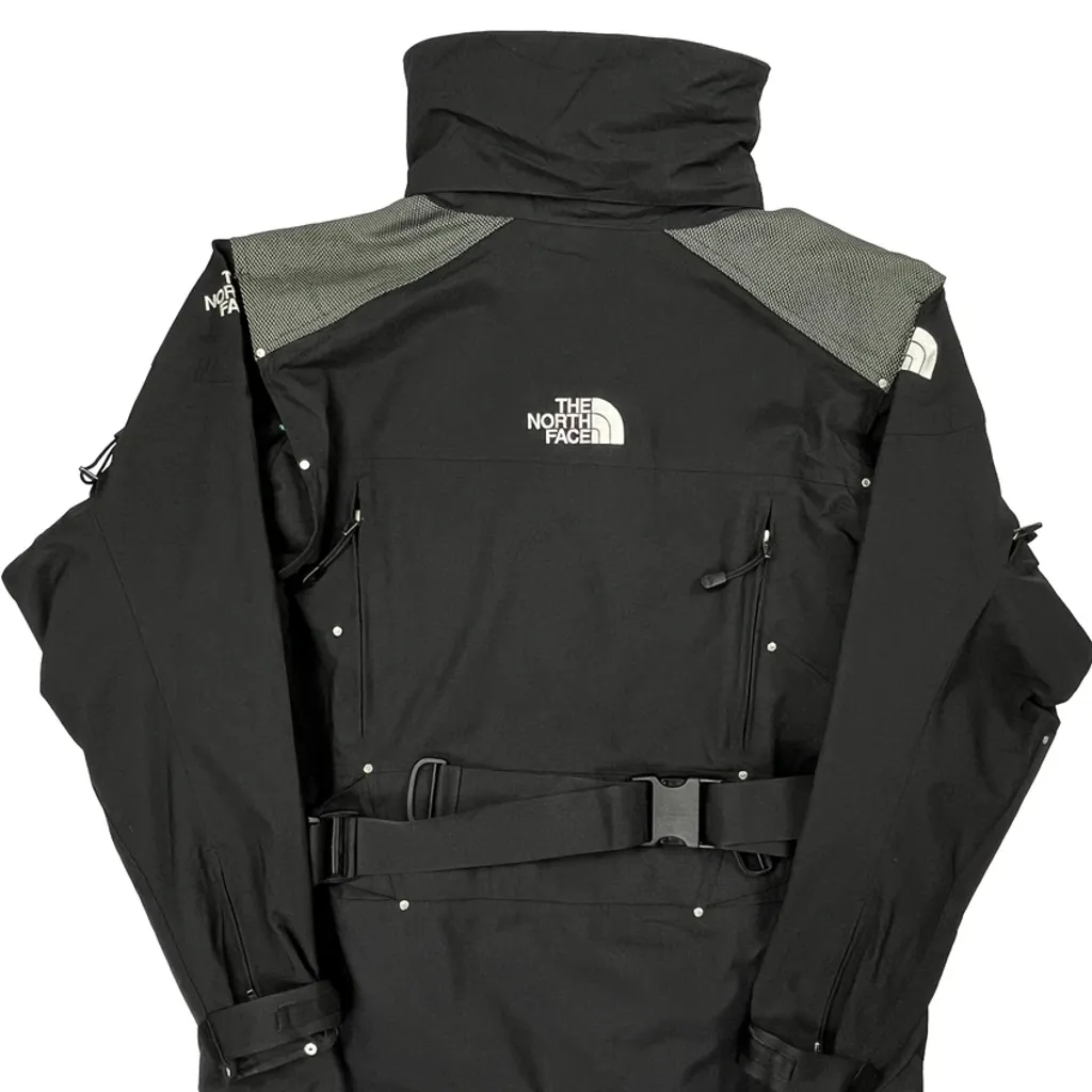 Steep Tech The North Face Graphic Ski Jacket - Large Black Polyester - Image 6