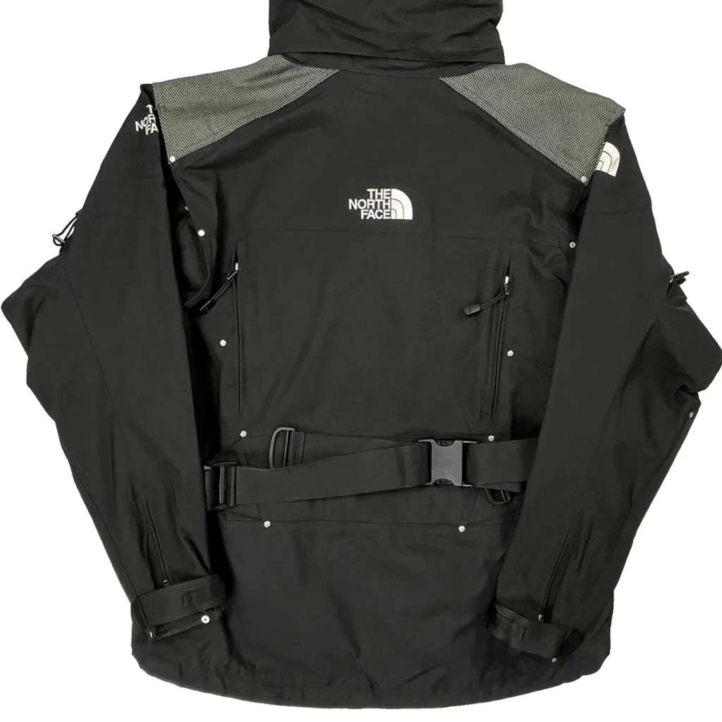Steep Tech The North Face Graphic Ski Jacket - Large Black Polyester - Image 7