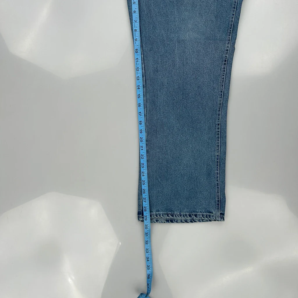 Steve & Barry Carpenter Jeans - 34W 29L Blue Cotton - Image 5