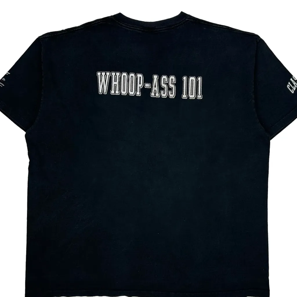 Stone Cold Scu University Tee Jays Single Stitch T-Shirt - 2XL Black Cotton - Image 7