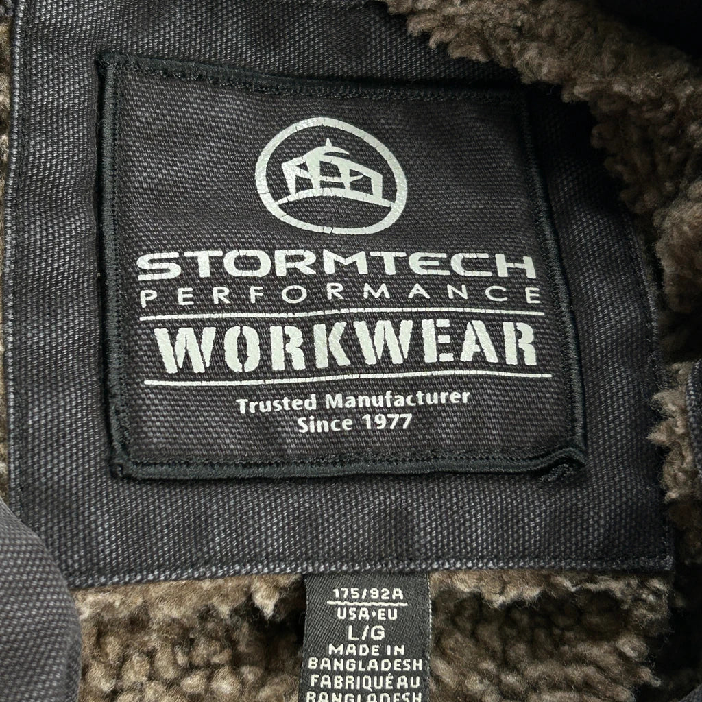 Stormtech Sherpa Lined Jacket - Large Black Polyester - Image 3