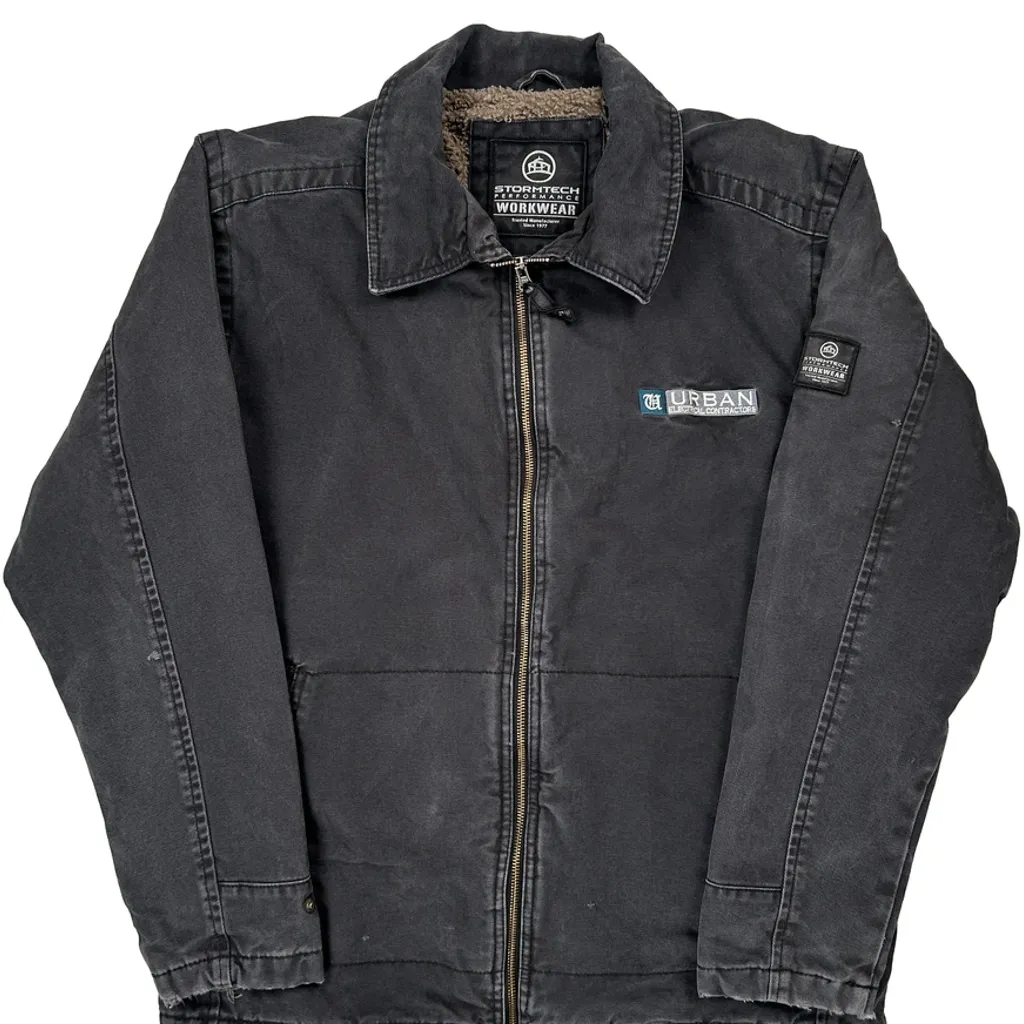 Stormtech Sherpa Lined Jacket - Large Black Polyester - Image 4