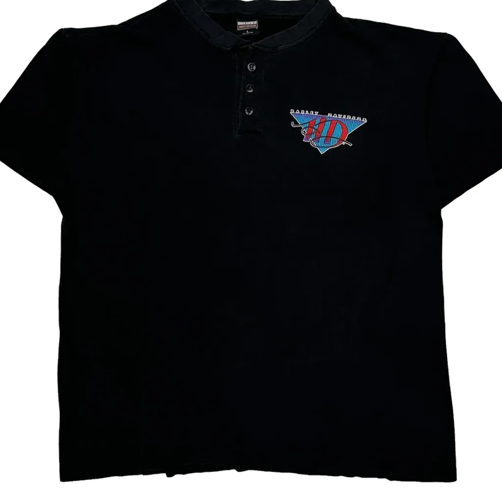 Strength Power Attitude Lifestyle American Harley Davidson Graphic T-Shirt - Large Black Cotton - Image 5