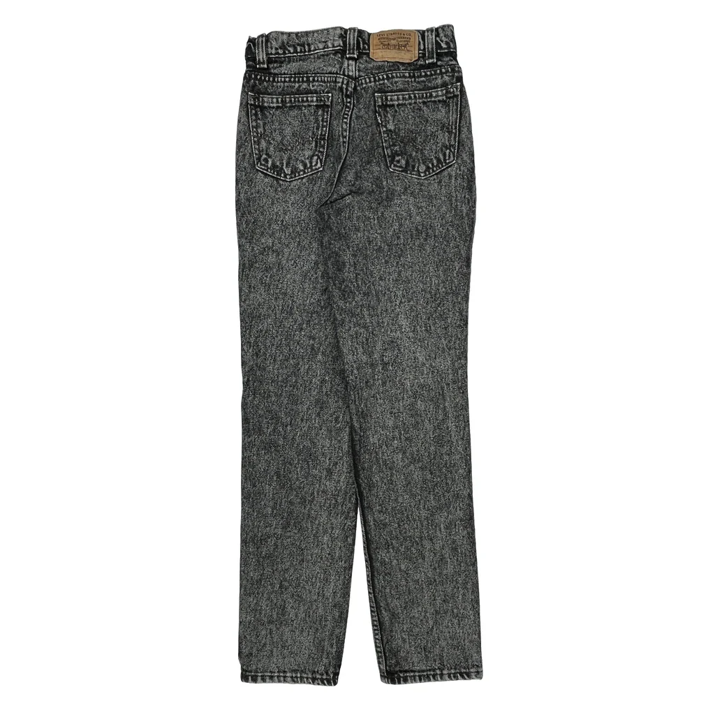 Student Levis Made In USA Jeans - 24W US 0 Gray Cotton
