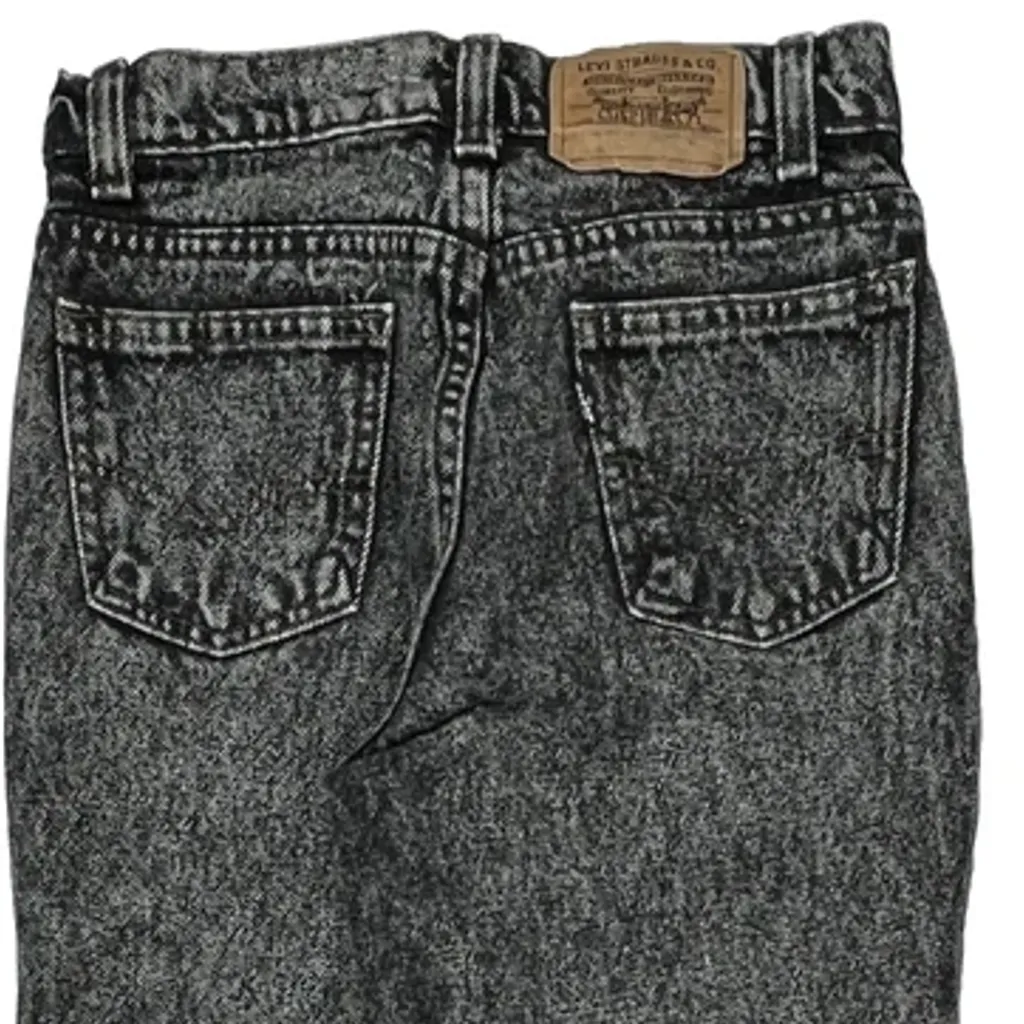 Student Levis Made In USA Jeans - 24W US 0 Gray Cotton - Image 8