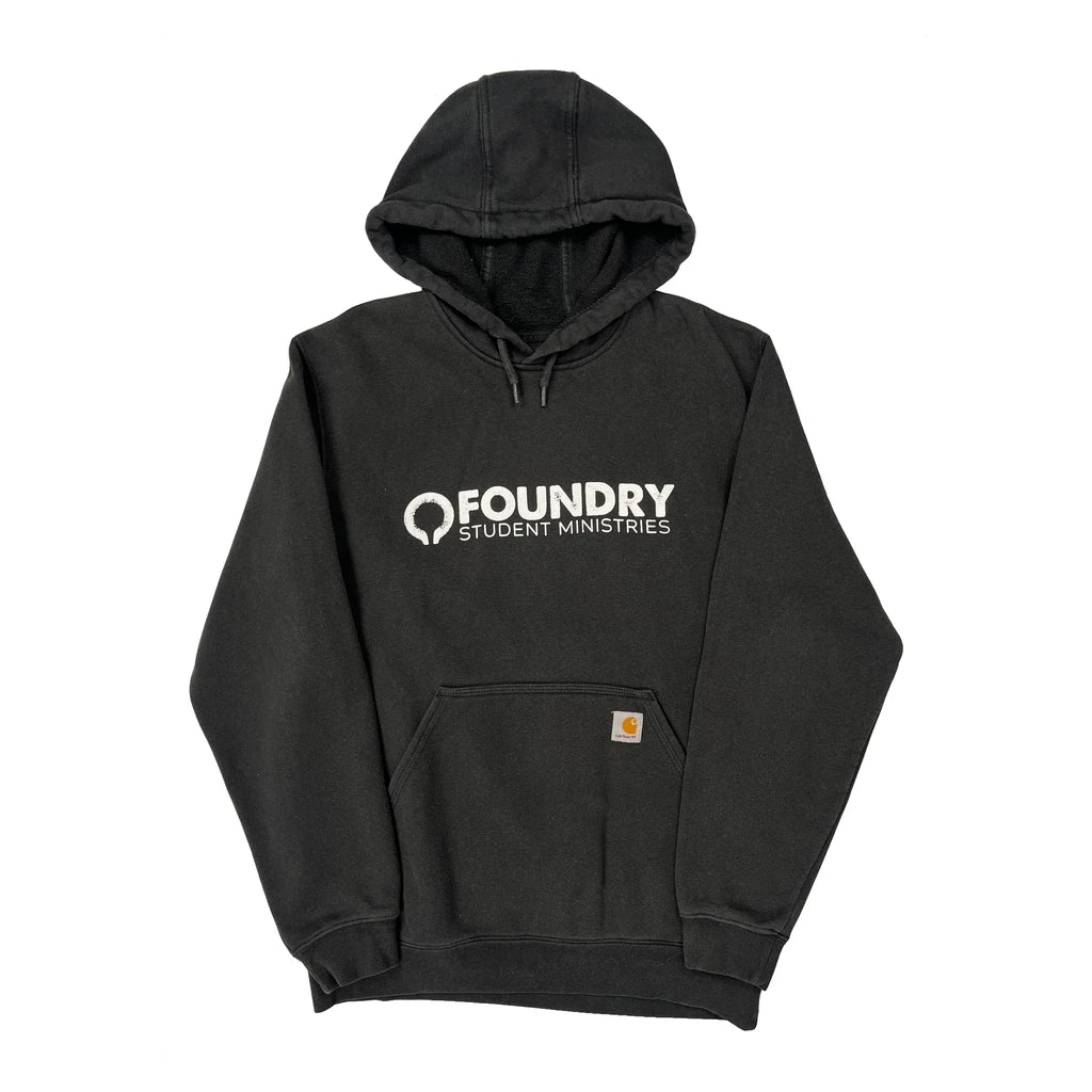 Student Ministries Carhartt Hoodie - Medium Black Cotton