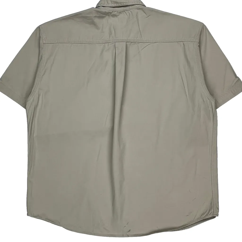 Sturgeon Electric Carhartt Short Sleeve Shirt - XL Beige Cotton - Image 6