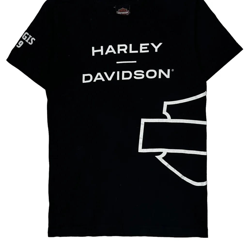 Sturgis 2019 Harley Davidson T-Shirt - Small Black Cotton - Image 4