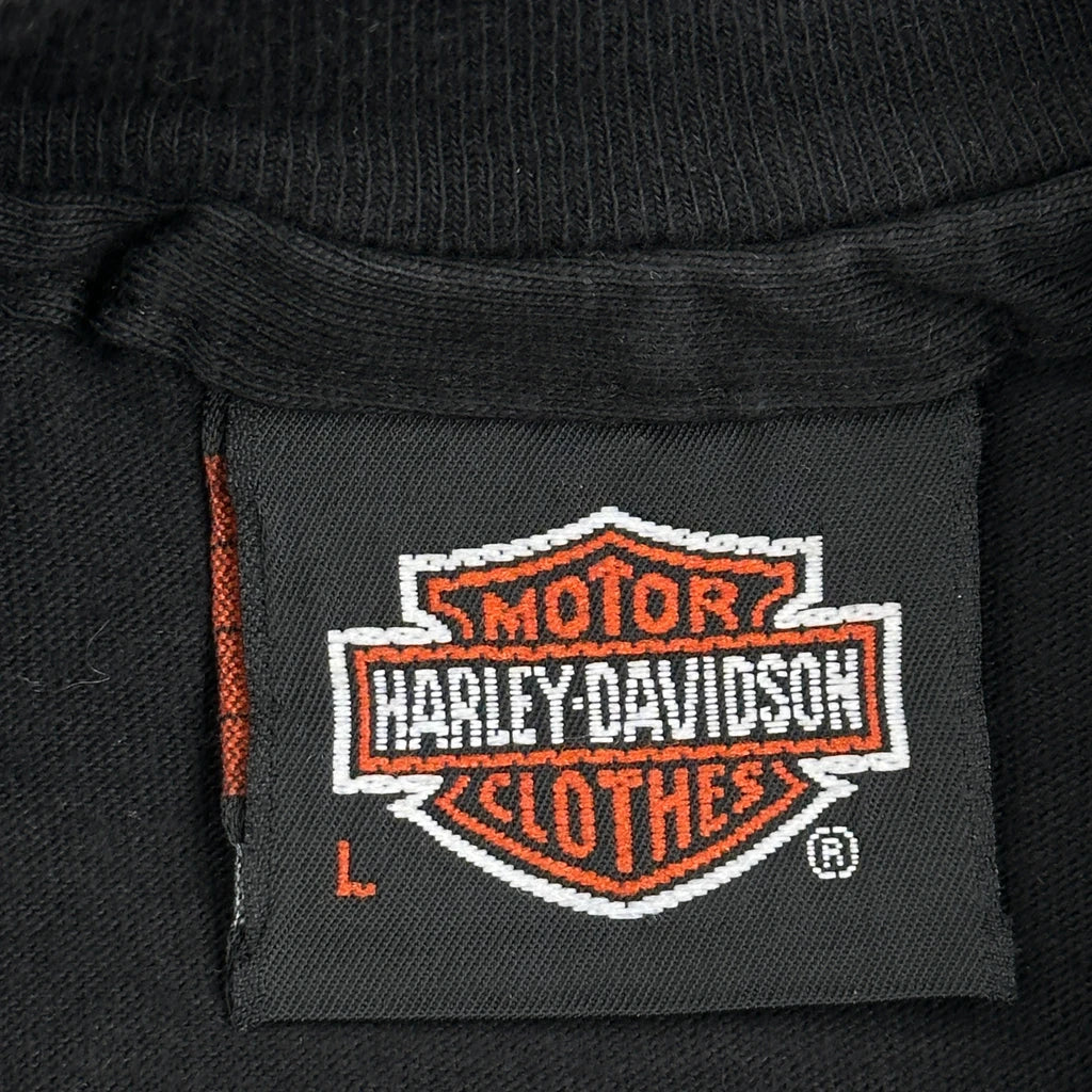 Sturgis Harley Davidson Graphic T-Shirt - Large Black Cotton - Image 3