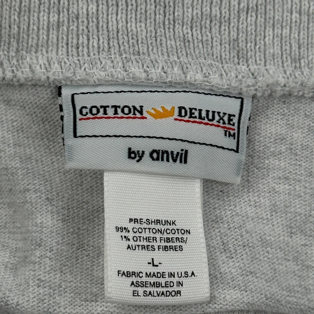 Sturgis South Dakota 2003 Anvil Graphic Long Sleeve T-Shirt - Large Gray Cotton - Image 3