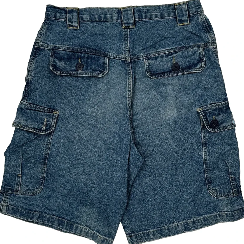 Suburban Cargo Shorts - 31W 10L Blue Denim - Image 7