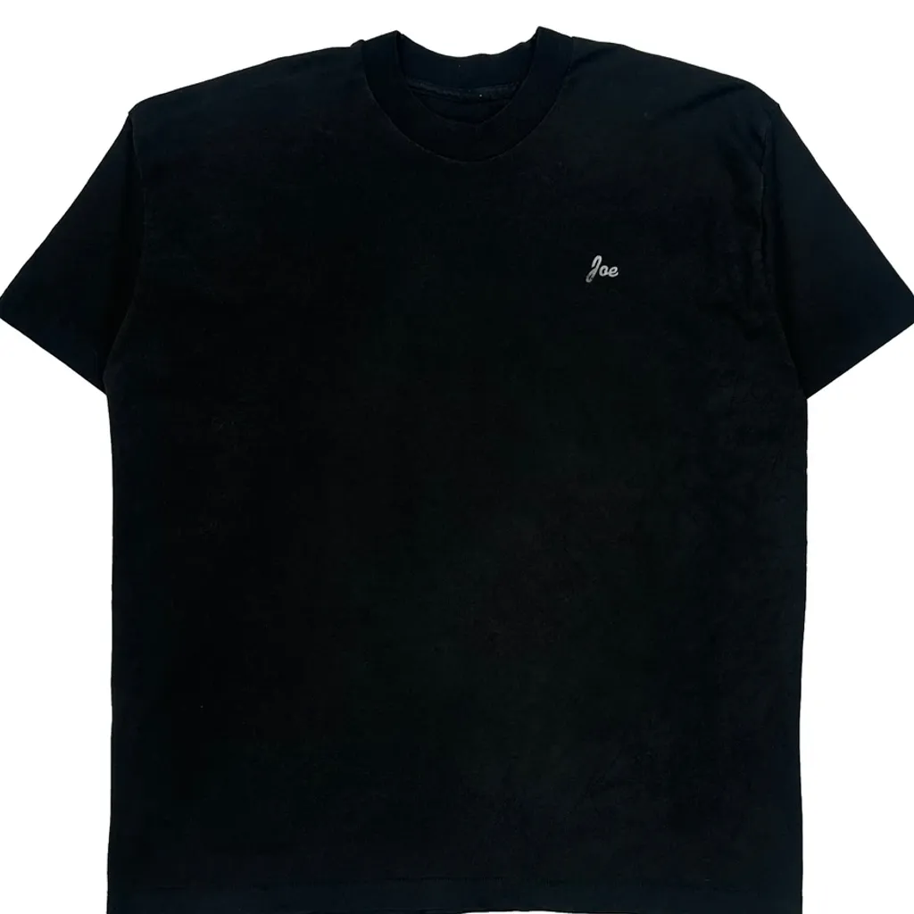 Sue'S Band Wagon Unbranded Single Stitch T-Shirt - Medium Black Cotton - Image 5