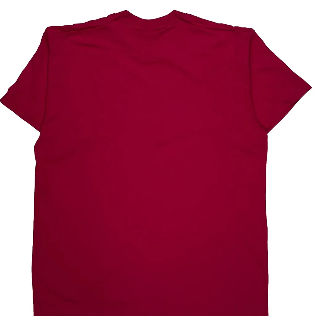 Summer Adventures Fruit Of The Loom Single Stitch T-Shirt - Large Red Cotton Blend - Image 7