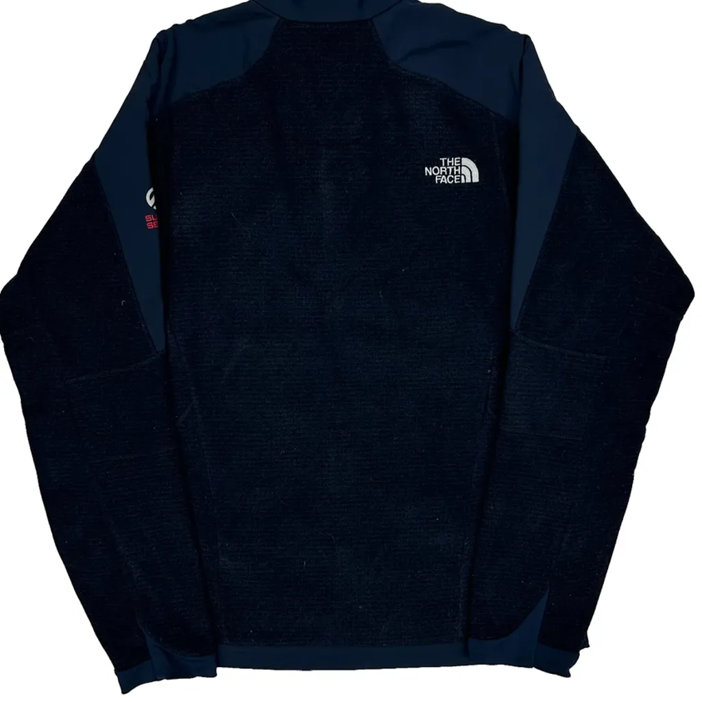Summit Series The North Face Fleece Jacket - Medium Navy Polyester - Image 7