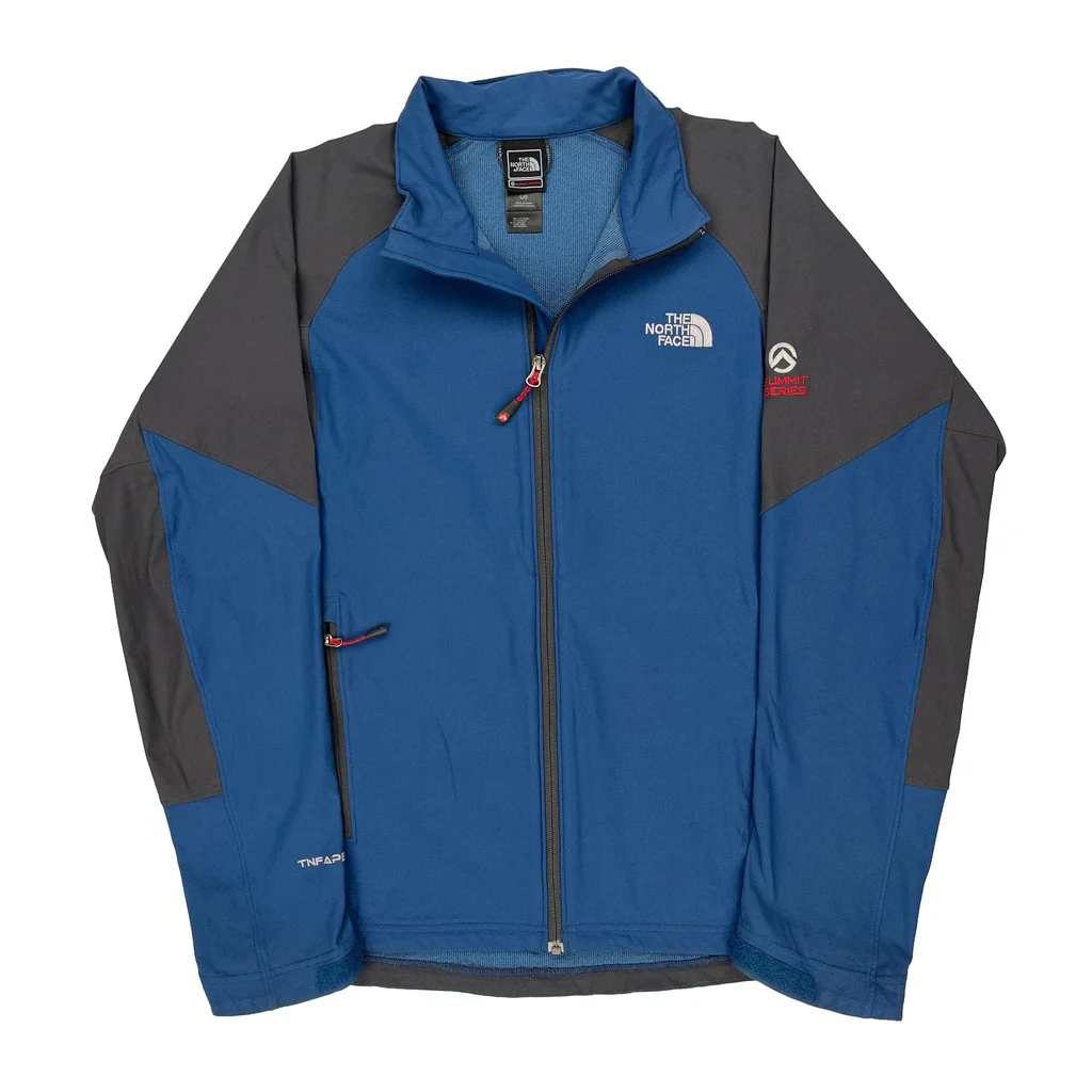 Summit Series The North Face Jacket - Large Blue Nylon