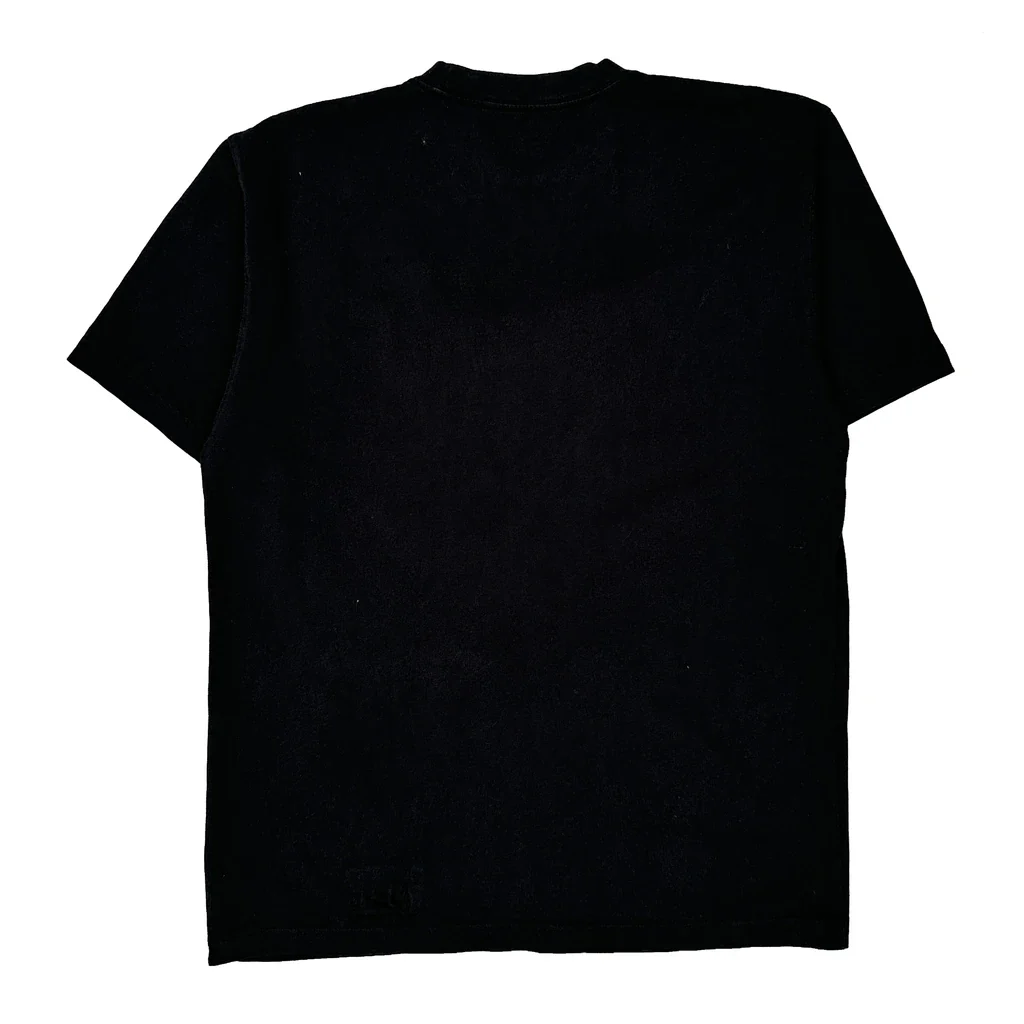 Sun And Cactus Embroidery Dickies Graphic T-Shirt - Medium Black Cotton - Image 2