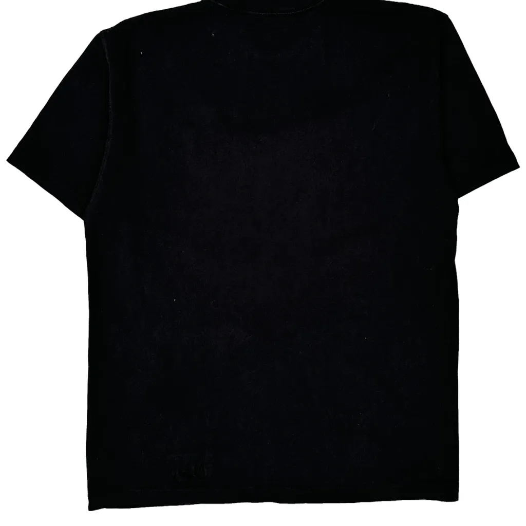 Sun And Cactus Embroidery Dickies Graphic T-Shirt - Medium Black Cotton - Image 6