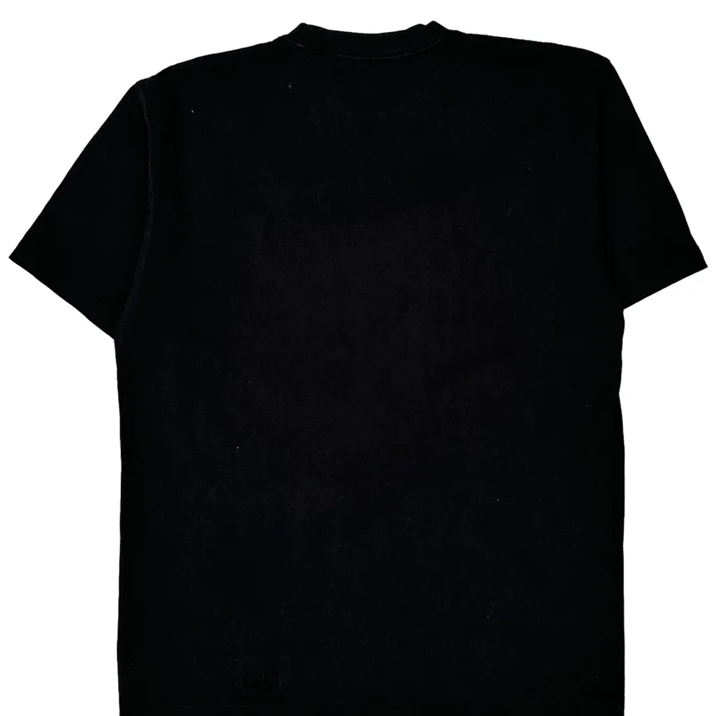 Sun And Cactus Embroidery Dickies Graphic T-Shirt - Medium Black Cotton - Image 7