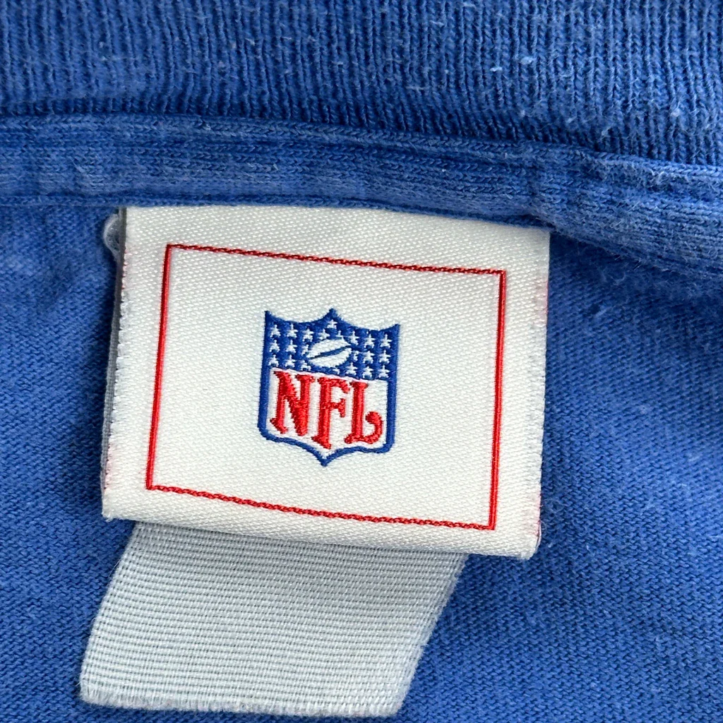 Super Bowl Xxxix Nfl T-Shirt - XL Blue Cotton - Image 4