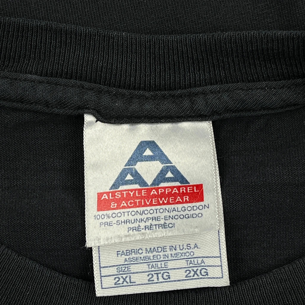 Super Bowl Xxxix Patriots Vs Eagles Alstyle Graphic Long Sleeve T-Shirt - 2XL Black Cotton - Image 3