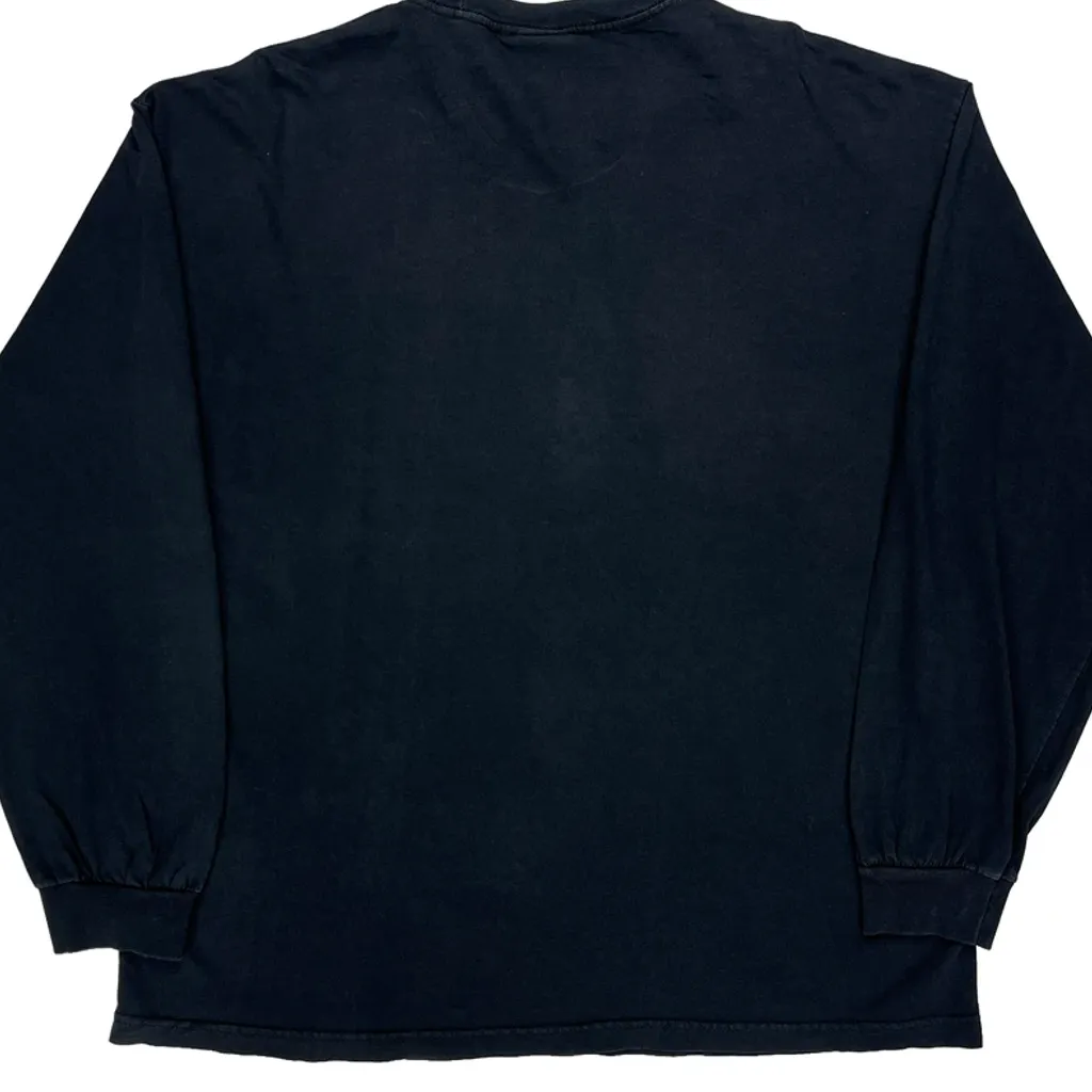 Super Bowl Xxxix Patriots Vs Eagles Alstyle Graphic Long Sleeve T-Shirt - 2XL Black Cotton - Image 6