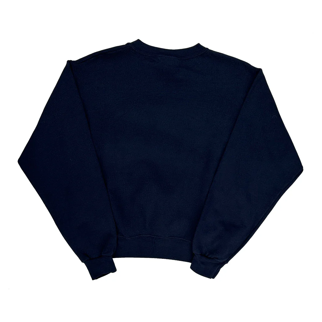 Super Bowl Xxxviii Champions Nfl Graphic Sweatshirt - Large Navy Cotton - Image 2