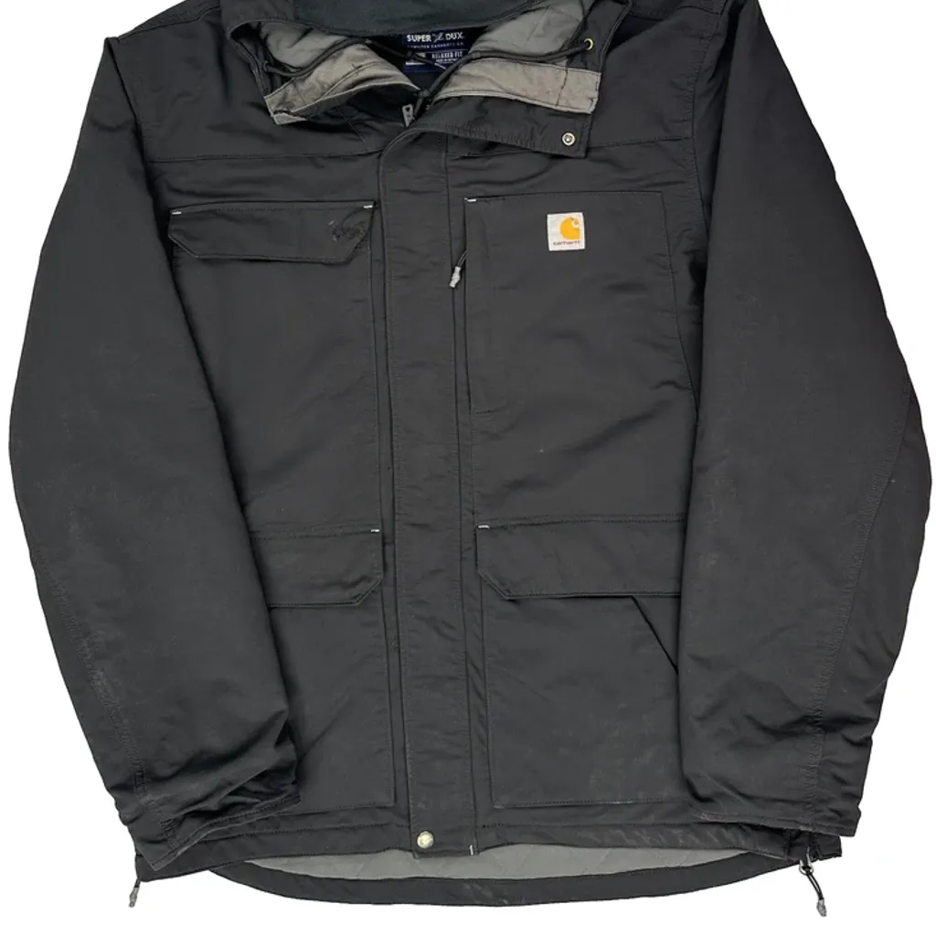 Super Dux Carhartt Jacket - Large Black Polyester - Image 4