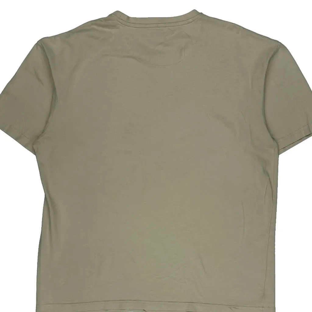 Supercharged Car Print Paradise Shores Graphic T-Shirt - XL Beige Cotton - Image 7