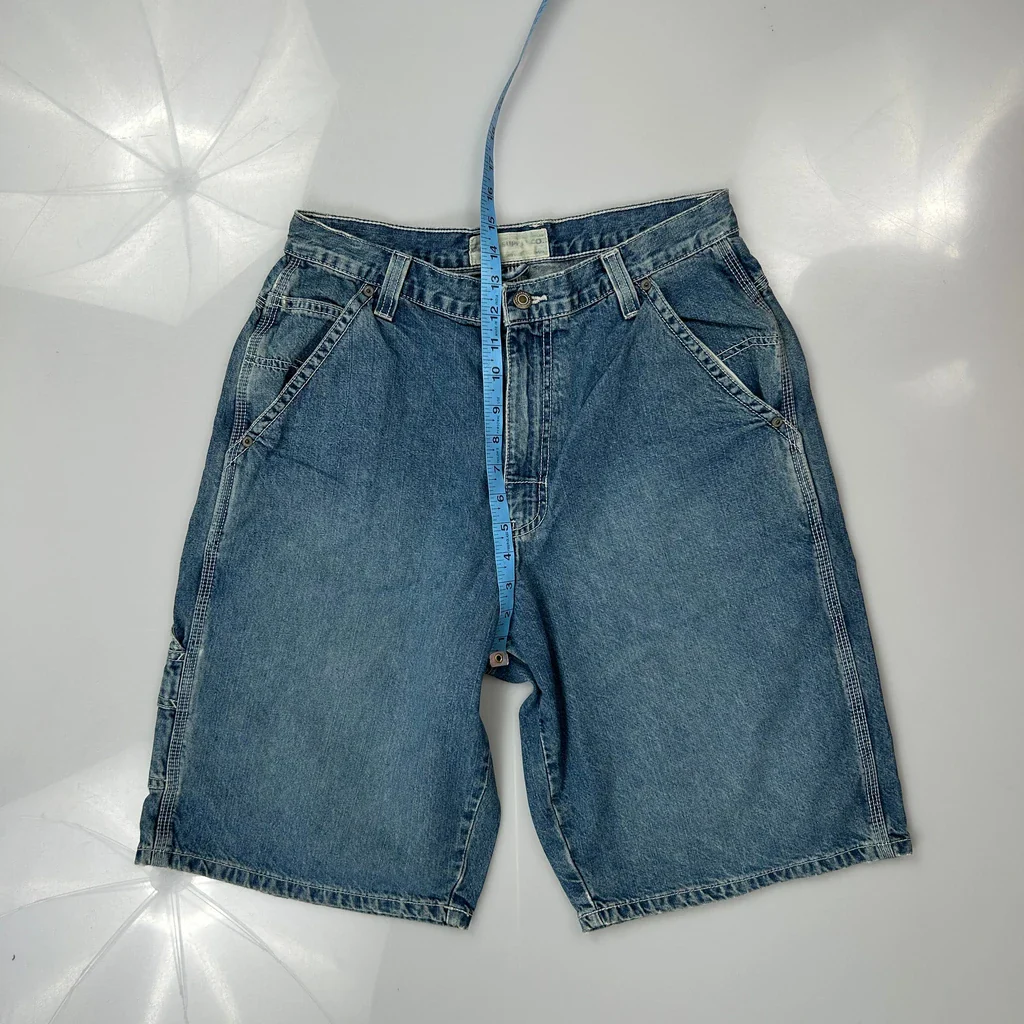 Supply Co. Denim Shorts - 30W 12L Blue Denim - Image 4