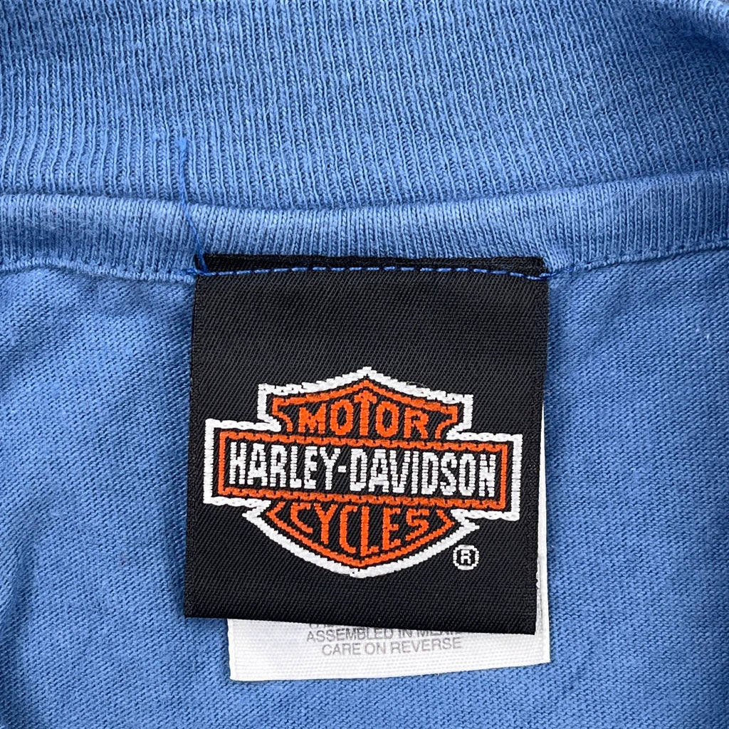 Susquehanna Valley H.O.G. Rally Harley Davidson Graphic T-Shirt - XL Blue Cotton - Image 3