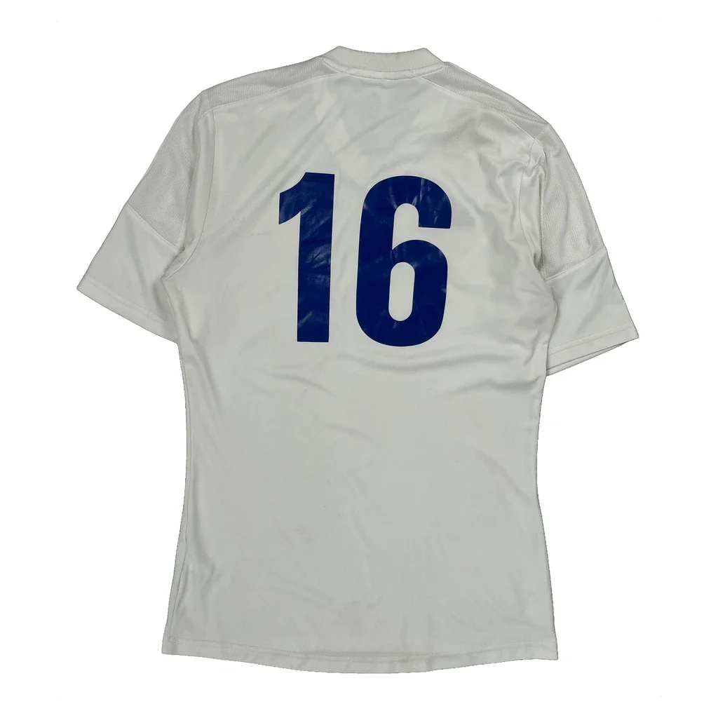 Sweden National Team Adidas Training Football Shirt - Small White Polyester - Image 2