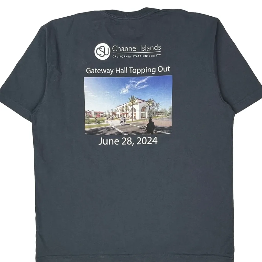 Swinerton Carhartt T-Shirt - Large Grey Cotton - Image 6