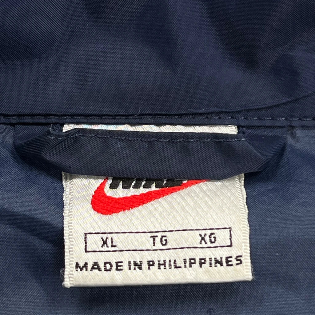 Swoosh Nike Windbreaker - XL Navy Nylon - Image 3