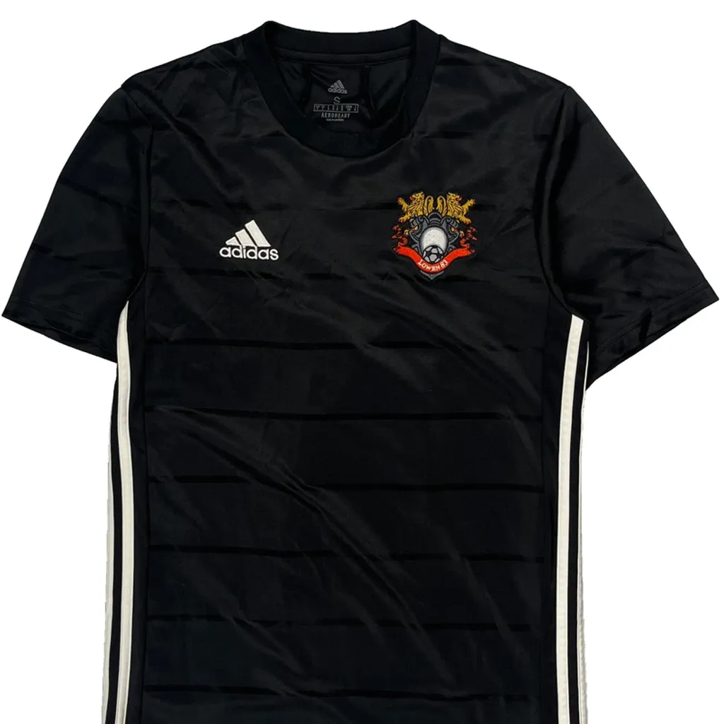 Sylvester Adidas Football Shirt - Small Black Polyester - Image 4
