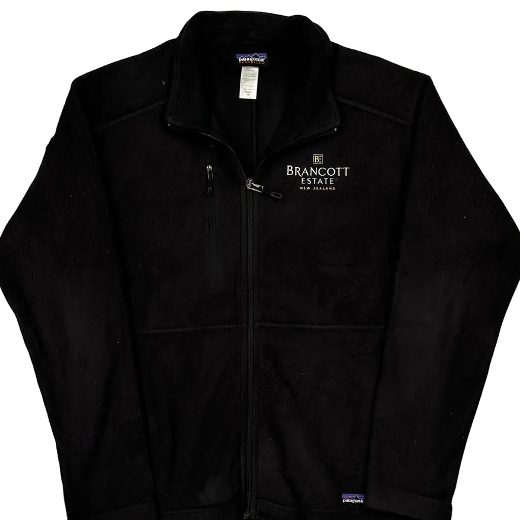 Synchilla Patagonia Fleece Jacket - Medium Black Polyester - Image 4