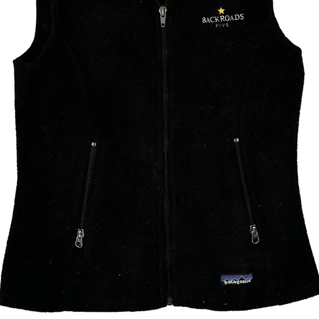 Synchilla Patagonia Fleece Jacket - XS Black Polyester - Image 5