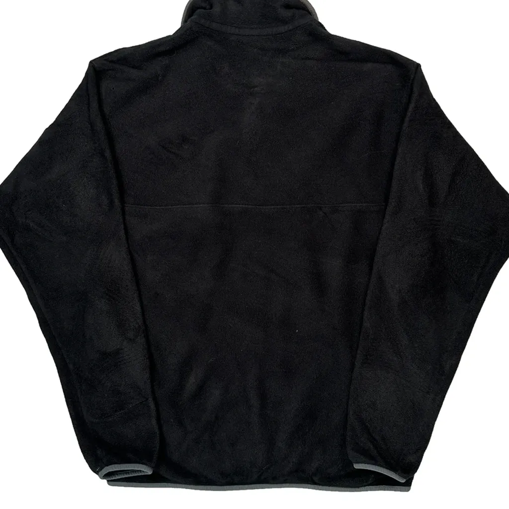 Synchilla Patagonia Snap T Fleece - Large Black Polyester - Image 6