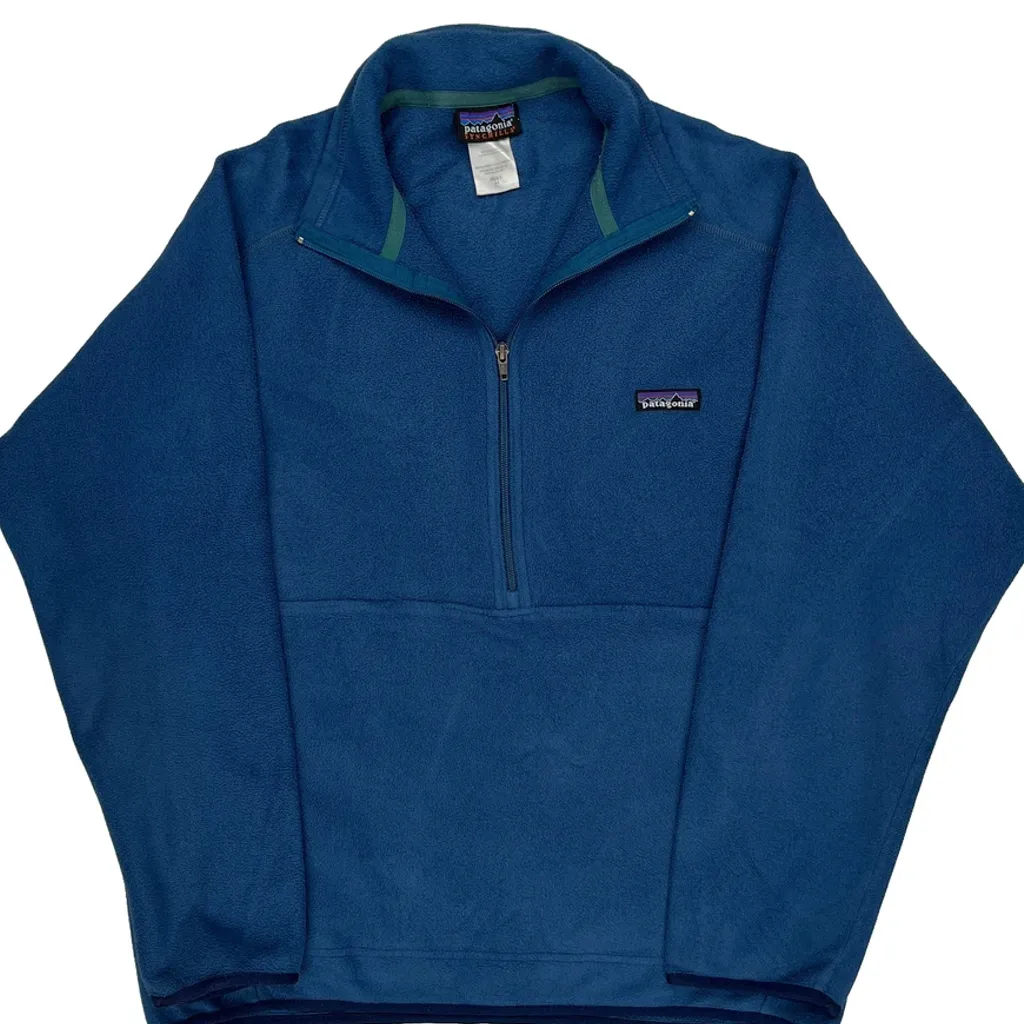 Synchilla Patagonia Fleece - Medium Blue Polyester - Image 4