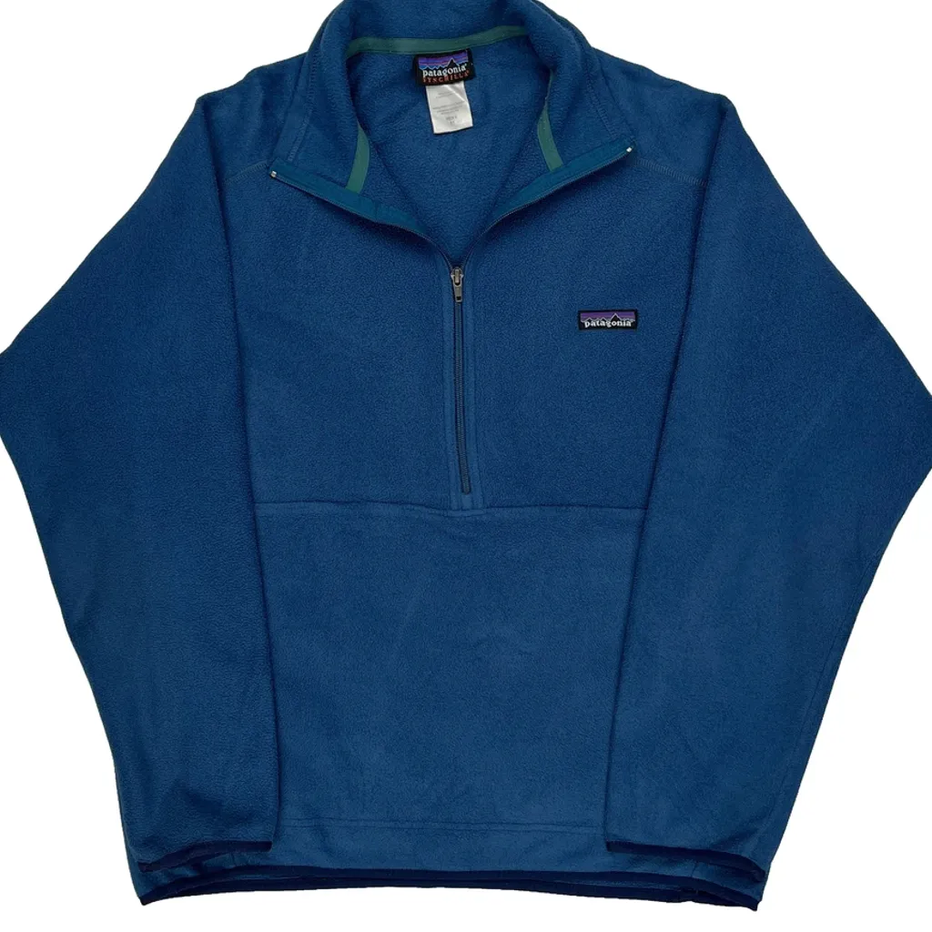 Synchilla Patagonia Fleece - Medium Blue Polyester - Image 5