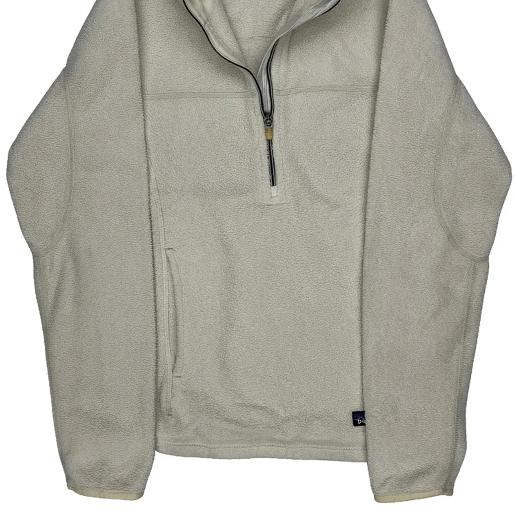 Synchilla Patagonia Fleece - Small Cream Polyester - Image 5