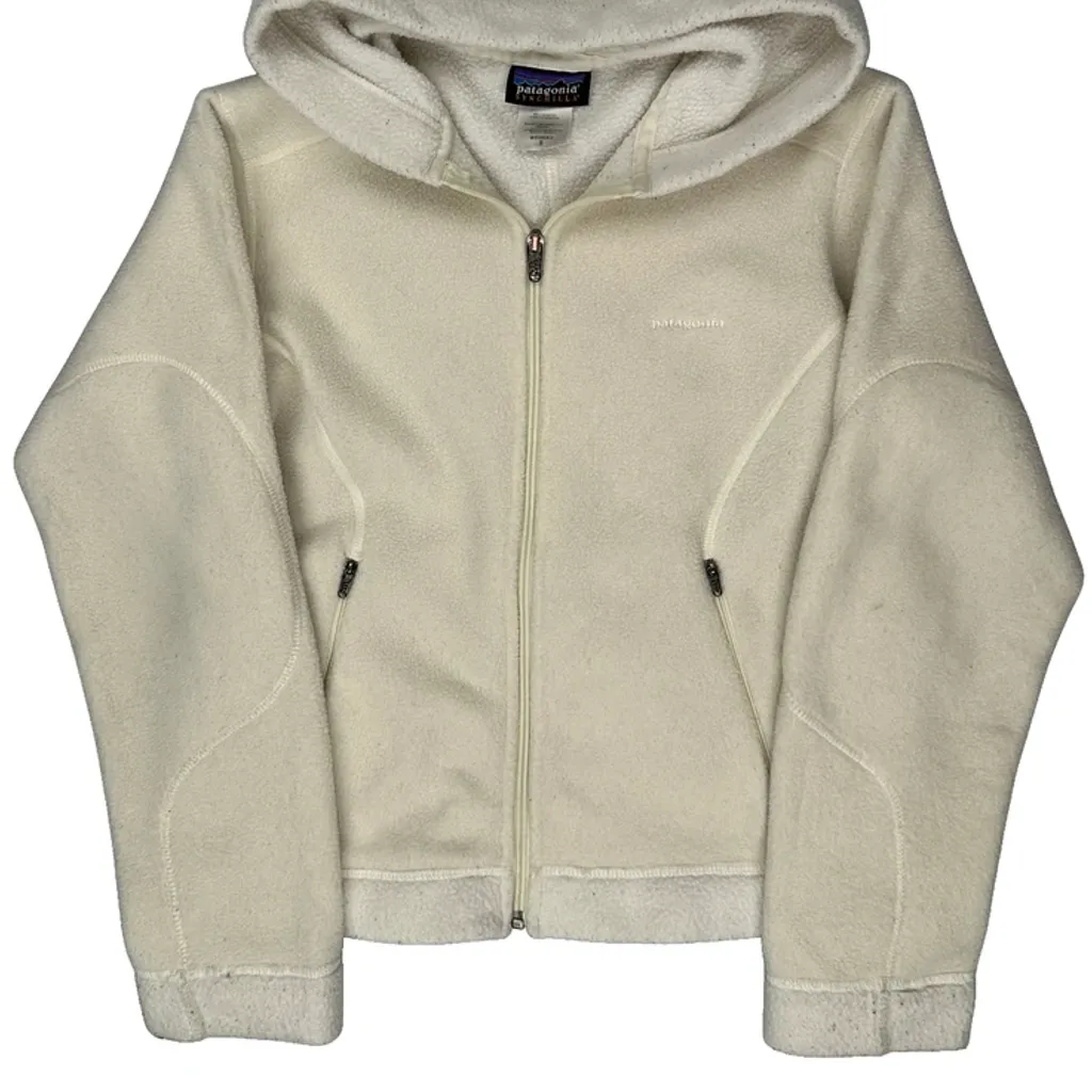 Synchilla Patagonia Fleece - Small Cream Polyester - Image 4